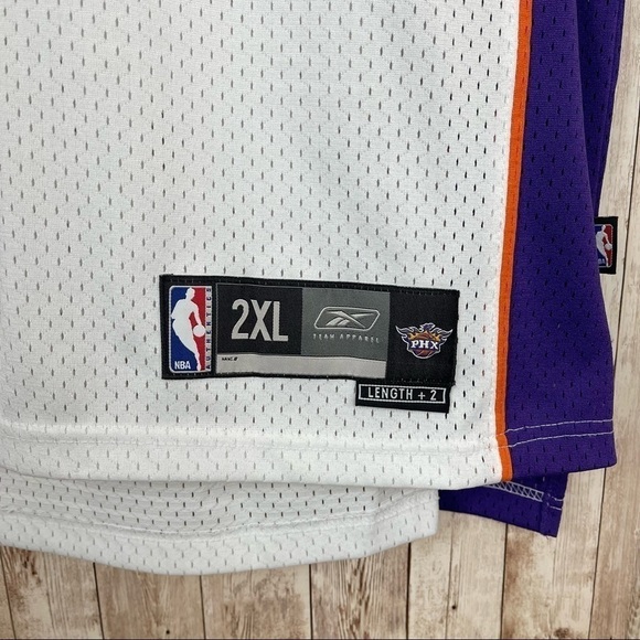 Reebok NBA Phoenix Suns Steve Nash Vintage Sleeveless Jersey Size XXL Men - Picture 6 of 14